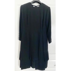 BILL BLASS VINTAGE Accordion Pleated Dress 14